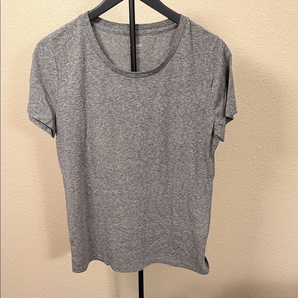 Mossimo Supply Co. Heather Gray Short Sleeve Tee - Picture 6 of 6